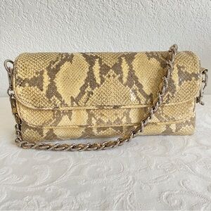 Lockheart Python Chain Shoulder Bag